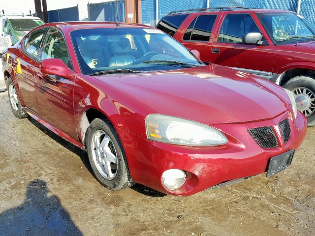2G2WS542841253854 - 2004 PONTIAC GRAND PRIX MAROON photo 1