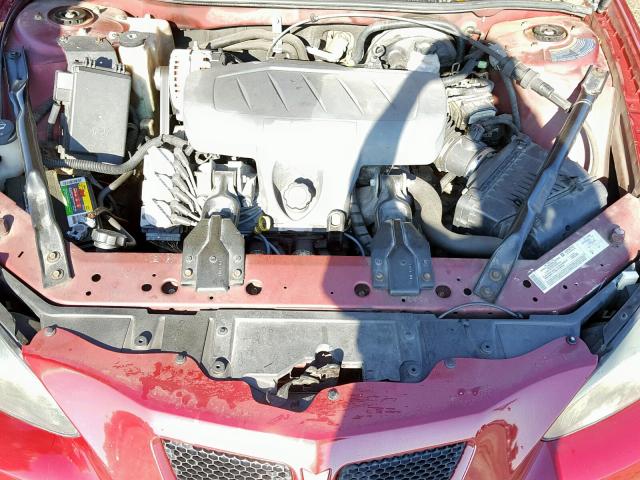 2G2WS542841253854 - 2004 PONTIAC GRAND PRIX MAROON photo 7
