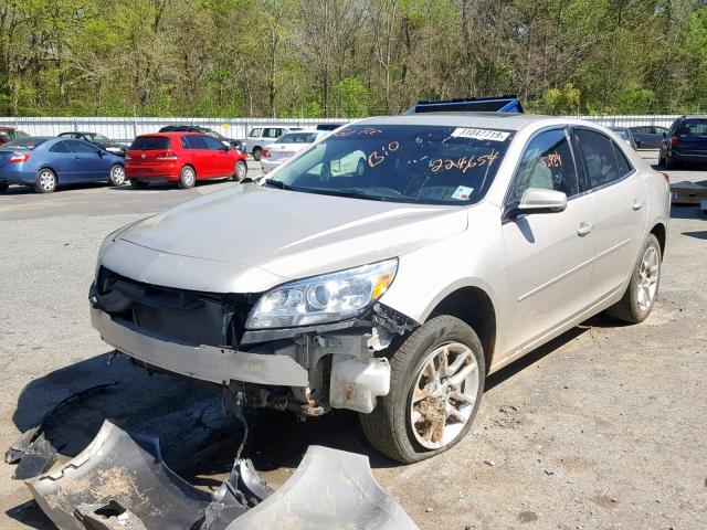 1G11C5SL5FF224654 - 2015 CHEVROLET MALIBU 1LT 棕色 照片 2