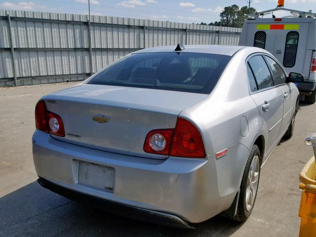 1G1ZB5E03CF239396 - 2012 CHEVROLET MALIBU LS SILVER photo 4