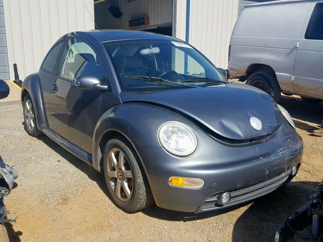3VWCD31C54M404665 - 2004 VOLKSWAGEN NEW BEETLE ნაცრისფერი ფოტო 1