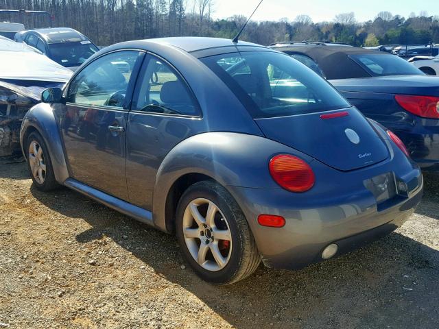 3VWCD31C54M404665 - 2004 VOLKSWAGEN NEW BEETLE ნაცრისფერი ფოტო 3