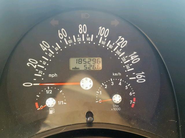 3VWCD31C54M404665 - 2004 VOLKSWAGEN NEW BEETLE ნაცრისფერი ფოტო 8