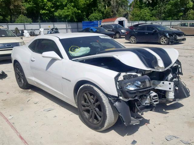 2G1FB1E37F9236388 - 2015 CHEVROLET CAMARO LS WHITE photo 1