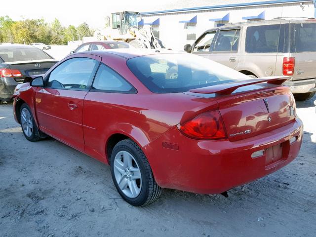 1G2AL18F187163323 - 2008 PONTIAC G5 RED photo 3