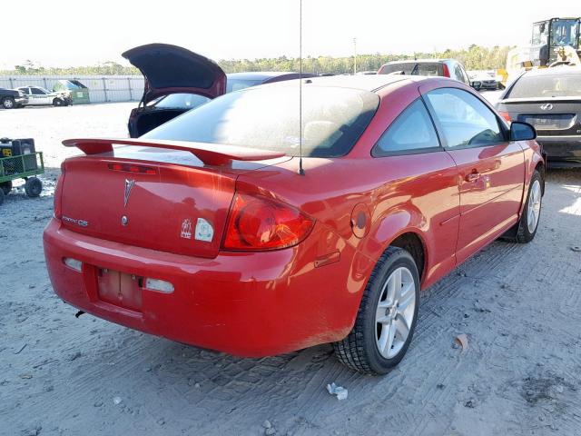 1G2AL18F187163323 - 2008 PONTIAC G5 RED photo 4