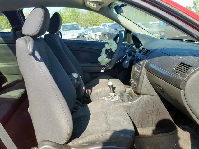 1G2AL18F187163323 - 2008 PONTIAC G5 RED photo 5