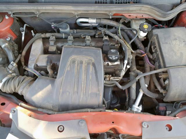 1G2AL18F187163323 - 2008 PONTIAC G5 RED photo 7