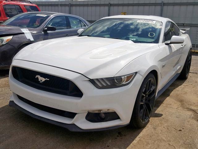 1FA6P8CF9G5245807 - 2016 FORD MUSTANG GT WHITE photo 2