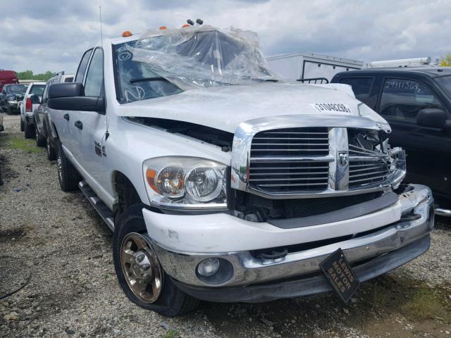 3D7KS28A18G214231 - 2008 DODGE RAM 2500 S თეთრი ფოტო 1
