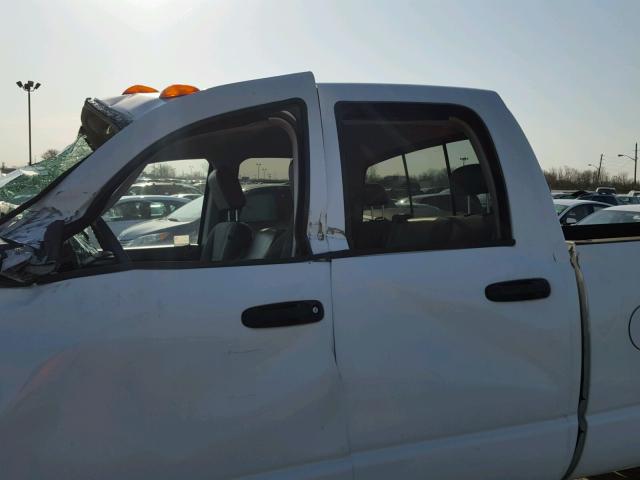 3D7KS28A18G214231 - 2008 DODGE RAM 2500 S თეთრი ფოტო 10