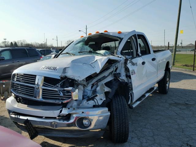 3D7KS28A18G214231 - 2008 DODGE RAM 2500 S თეთრი ფოტო 2