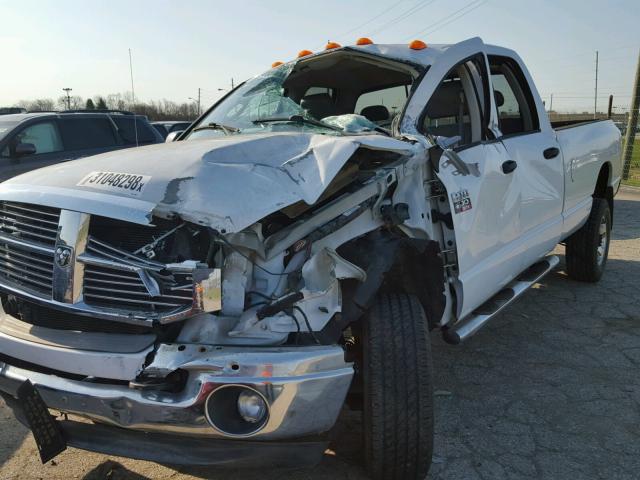 3D7KS28A18G214231 - 2008 DODGE RAM 2500 S თეთრი ფოტო 9