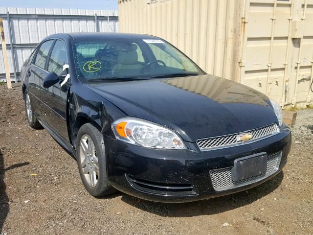 2G1WB5E39E1183245 - 2014 CHEVROLET IMPALA LIM BLACK photo 1