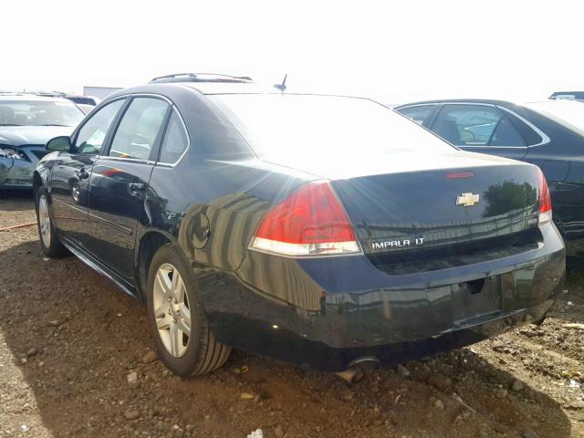 2G1WB5E39E1183245 - 2014 CHEVROLET IMPALA LIM BLACK photo 3