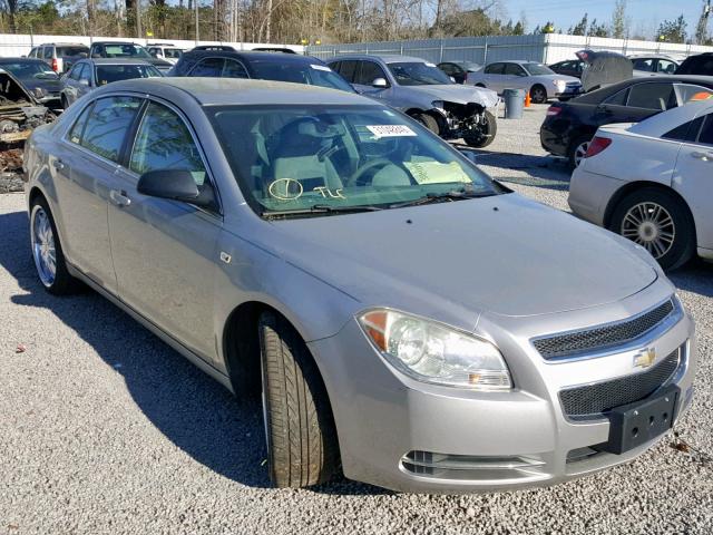 1G1ZG57B58F230383 - 2008 CHEVROLET MALIBU LS SILVER photo 1