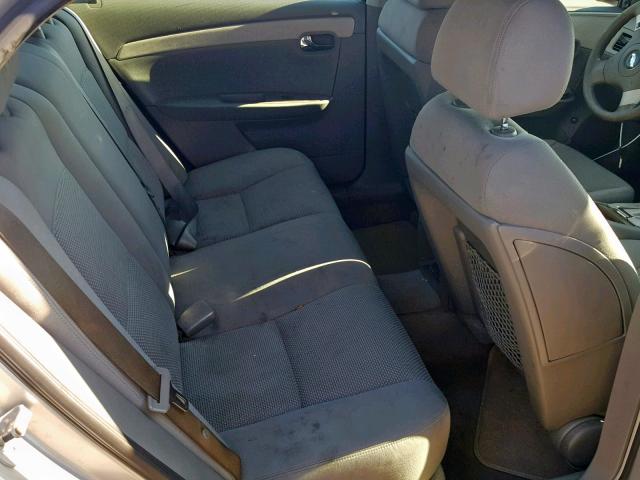 1G1ZG57B58F230383 - 2008 CHEVROLET MALIBU LS SILVER photo 6