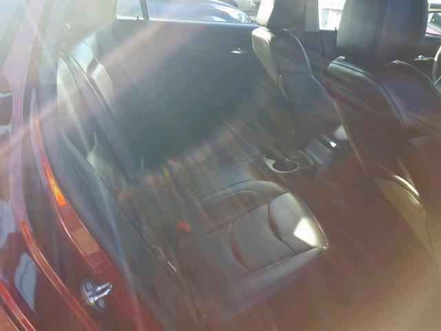 1G1RD6S55HU163098 - 2017 CHEVROLET VOLT PREMI MAROON photo 6