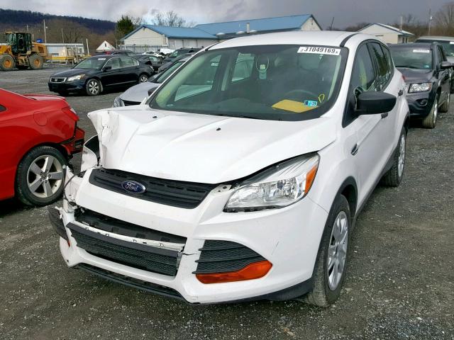 1FMCU0F74FUA35983 - 2015 FORD ESCAPE S SILVER photo 2