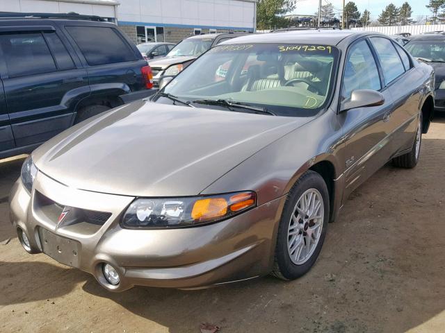 1G2HY54K5Y4254459 - 2000 PONTIAC BONNEVILLE BROWN photo 2