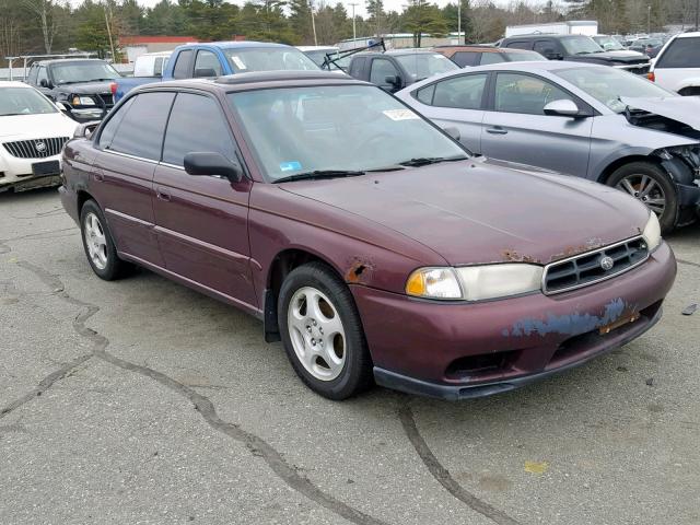 4S3BD4351X7259478 - 1999 SUBARU LEGACY L BURGUNDY photo 1