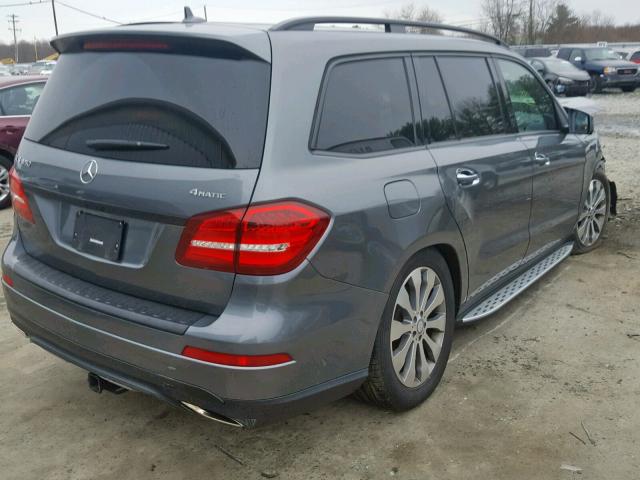 4JGDF6EE4HA895405 - 2017 MERCEDES-BENZ GLS 450 4M BLUE photo 4