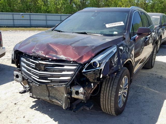 1GYKNCRS9JZ172504 - 2018 CADILLAC XT5 LUXURY BLACK photo 2