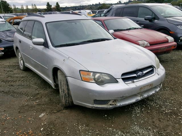 4S3BP616357333088 - 2005 SUBARU LEGACY 2.5 SILVER photo 1