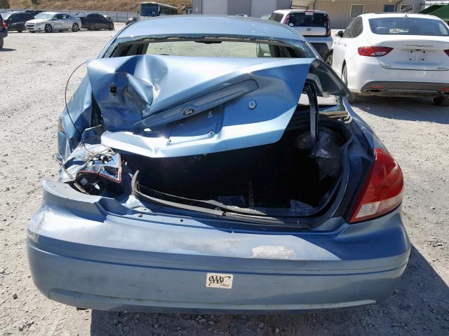 1FAFP56U86A253413 - 2006 FORD TAURUS SEL BLUE photo 9