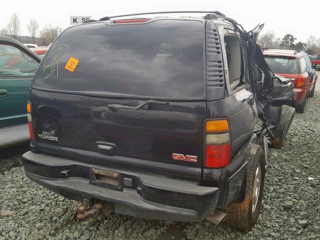 1GKEK63U14J193152 - 2004 GMC YUKON DENA BLACK photo 4