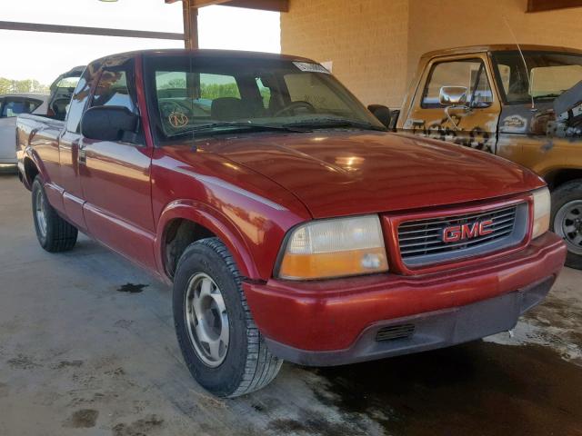 1GTCS19W2Y8253404 - 2000 GMC SONOMA MAROON photo 1