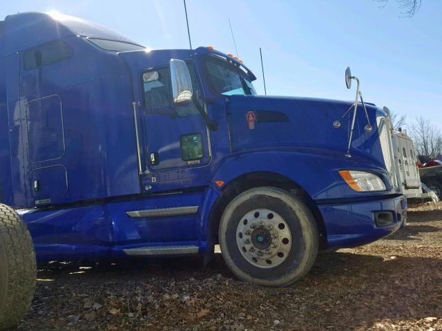 1XKADP9X1DJ365888 - 2013 KENWORTH CONSTRUCTI BLUE photo 1