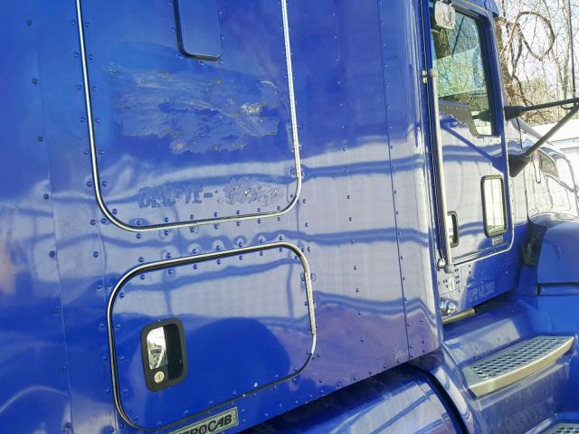 1XKADP9X1DJ365888 - 2013 KENWORTH CONSTRUCTI BLUE photo 9