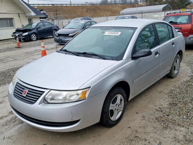 1G8AG52F65Z154188 - 2005 SATURN ION LEVEL SILVER photo 2