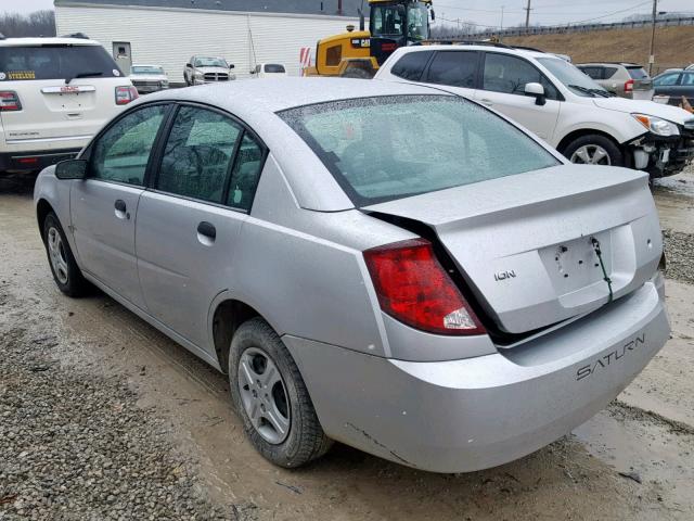 1G8AG52F65Z154188 - 2005 SATURN ION LEVEL SILVER photo 3