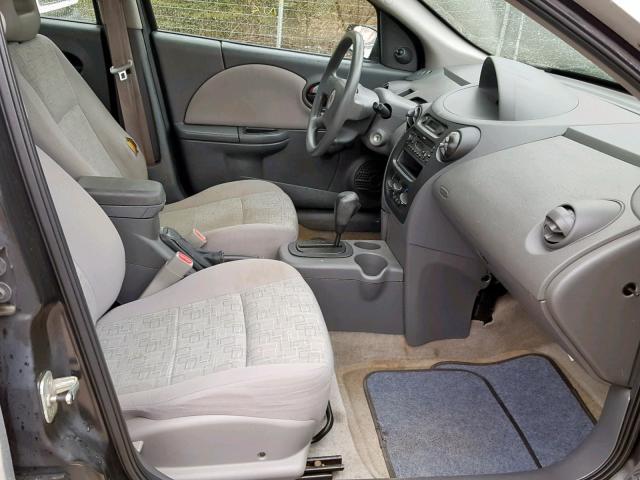 1G8AG52F65Z154188 - 2005 SATURN ION LEVEL SILVER photo 5