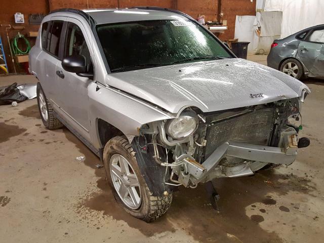 1J4NF1FB8AD640741 - 2010 JEEP COMPASS SP SILVER photo 1