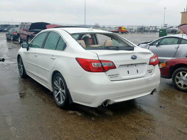 4S3BNEN62G3027178 - 2016 SUBARU LEGACY 3.6 WHITE photo 3