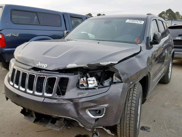 1C4RJEAG5FC217483 - 2015 JEEP GRAND CHER GRAY photo 2