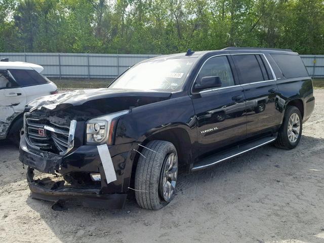 1GKS1FKC1GR346469 - 2016 GMC YUKON XL C BLACK photo 2