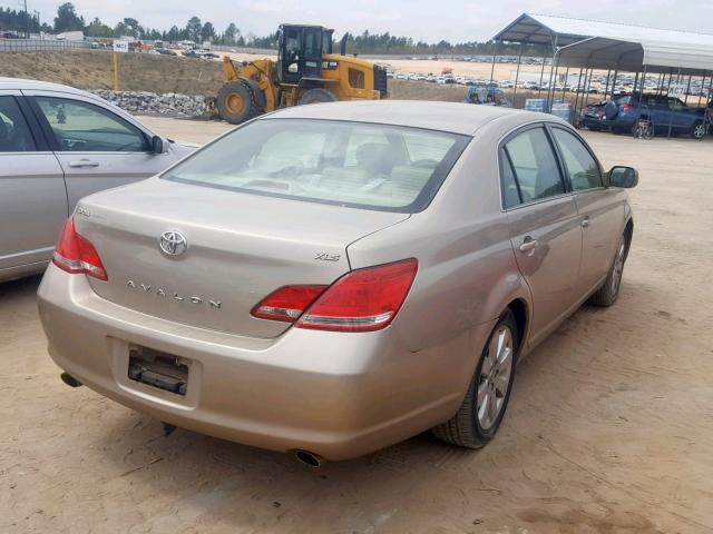 4T1BK36B46U101083 - 2006 TOYOTA AVALON GOLD photo 4