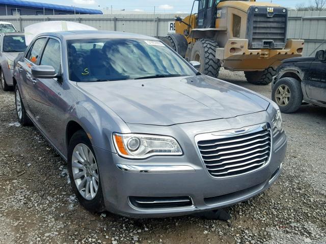 2C3CCAAG3EH365186 - 2014 CHRYSLER 300 SILVER photo 1