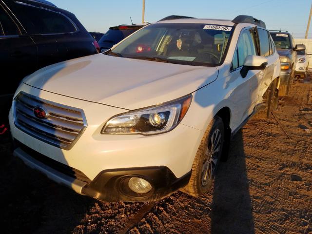 4S4BSELC3F3289299 - 2015 SUBARU OUTBACK 3.6R LIMITED  photo 2