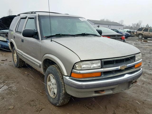 1GNDT13WXY2332002 - 2000 CHEVROLET BLAZER TAN photo 1