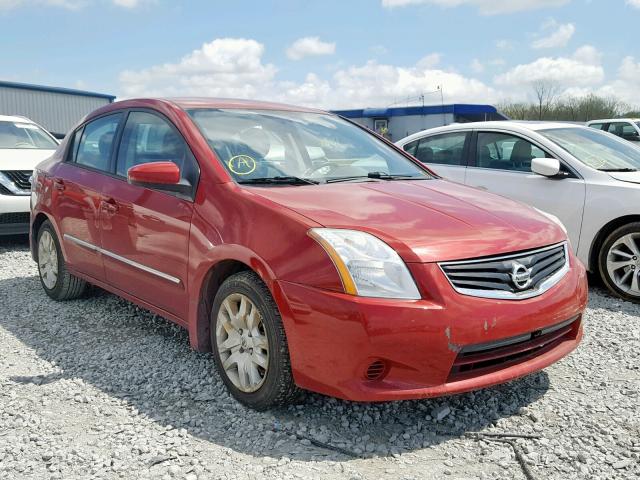 3N1AB6AP1AL633594 - 2010 NISSAN SENTRA 2.0 RED photo 1