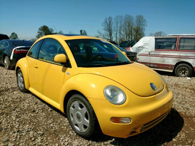 3VWCD21C0YM485431 - 2000 VOLKSWAGEN NEW BEETLE Sarı foto 1