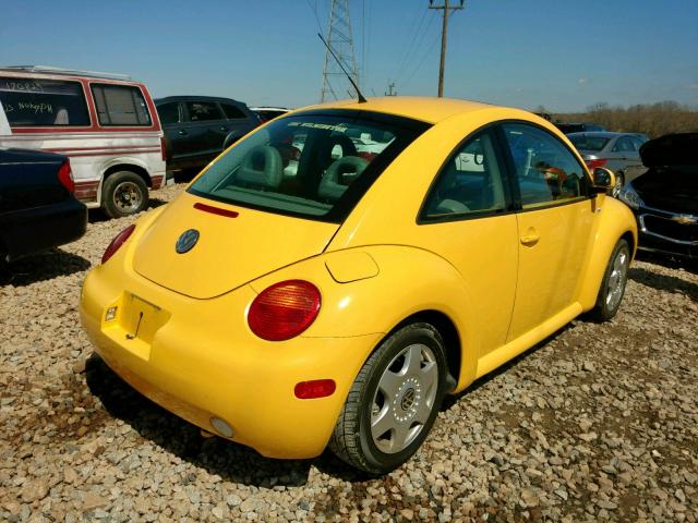 3VWCD21C0YM485431 - 2000 VOLKSWAGEN NEW BEETLE Sarı foto 4