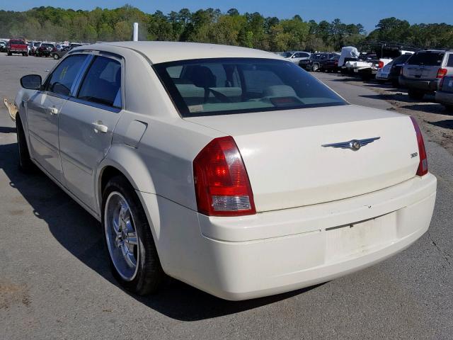 2C3KA43R87H606017 - 2007 CHRYSLER 300 WHITE photo 3