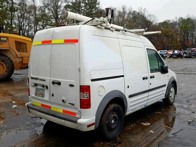 NM0LS7BN8DT141568 - 2013 FORD TRANSIT CO WHITE photo 4