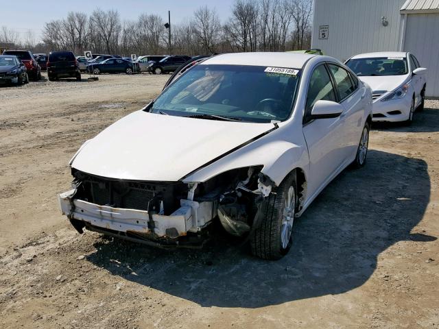 1YVHP81B395M40785 - 2009 MAZDA 6 S WHITE photo 2